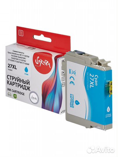 Картридж C13T27124022 для Epson, sakura