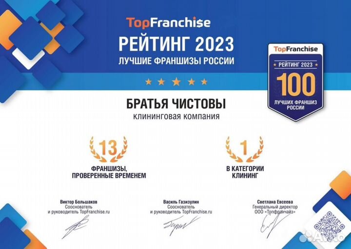 Купить клининговый бизнес