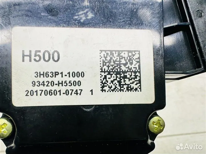 Подрулевой переключатель правый Hyundai Solaris 2