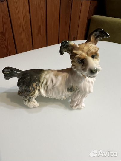Карл энс Скотч терьер фарфор статуэтка германия