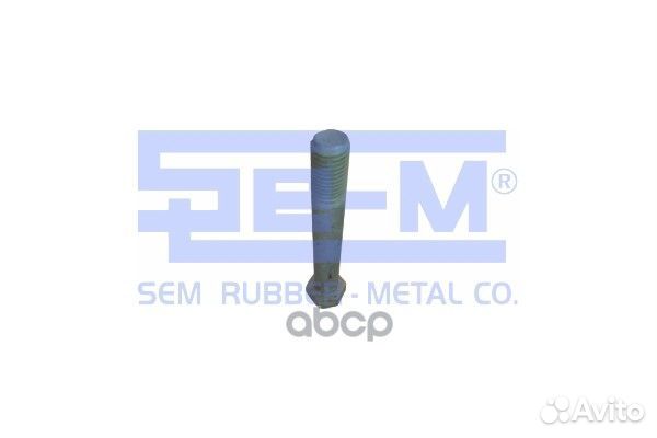 Болт полурессоры/реакт.тяги без отверстия под