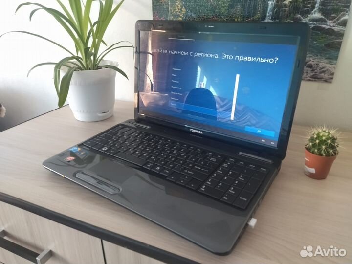 Ноутбук toshiba