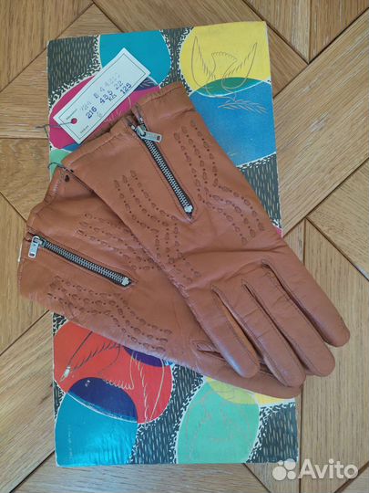Перчатки кожаные женские новые СССР