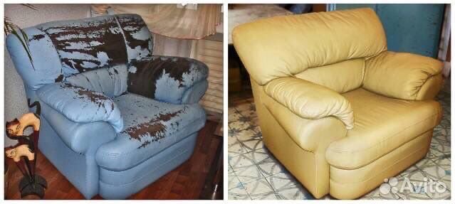 Перетяжка и ремонт мягкой мебели