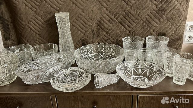 Хрустальная посуда СССР