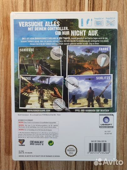 Nintendo Wii Far Cry Vengeance. Лицензия