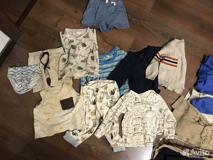 2 пакета вещей от 74 до 98