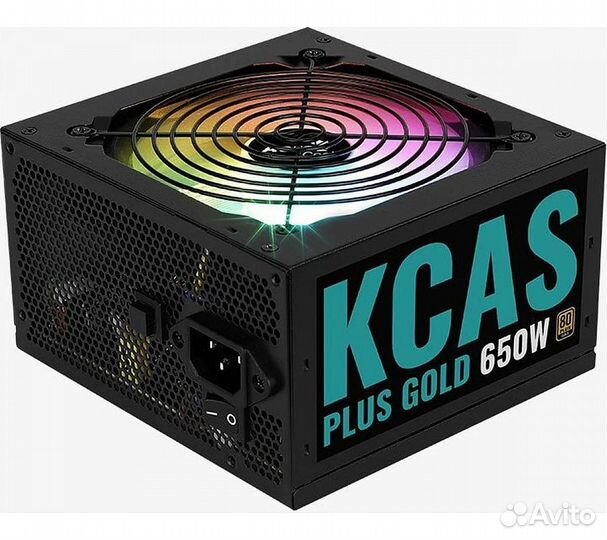 Блок питания Aerocool kcas Plus Gold 650W