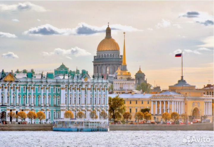 Тур путевка в Санкт-Петербург завтрак на 7 нч