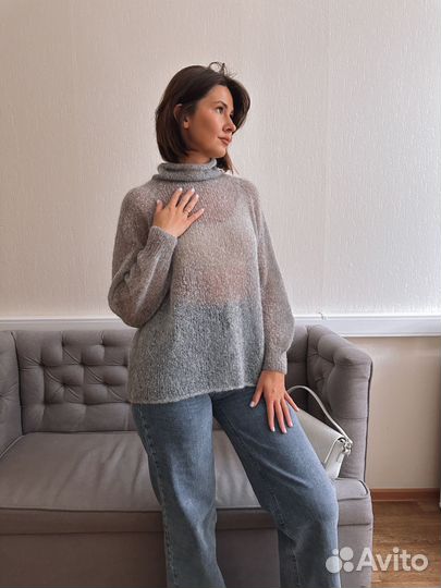 Свитер женский оверсайз новый