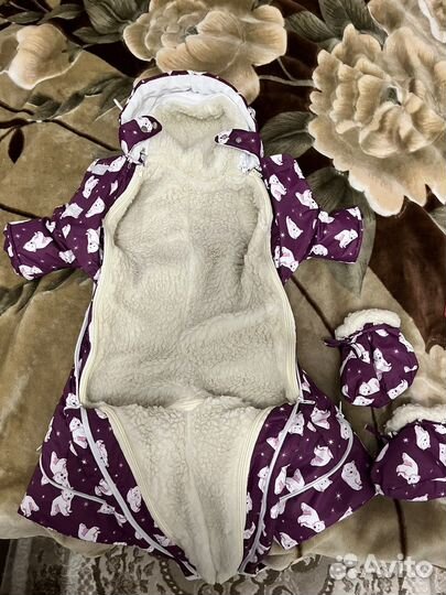 Комбинезон трансформер для девочки