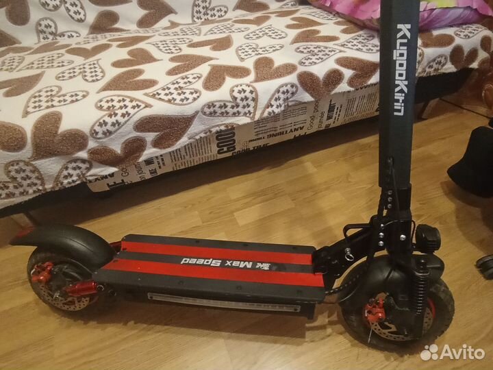 Электросамокат kugoo max speed 600 w 11 ah