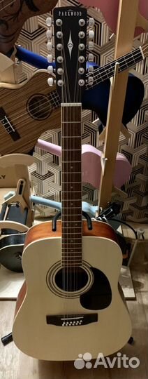 12 Струнная Гитара EQ (Ель,Индонезия)