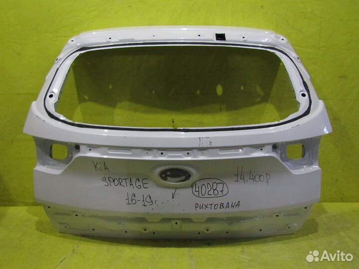 Крышка багажника Kia Sportage 16-19г 40287
