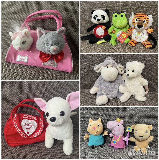 Мягкая игрушка- рюкзак Детская сумочка - игрушка