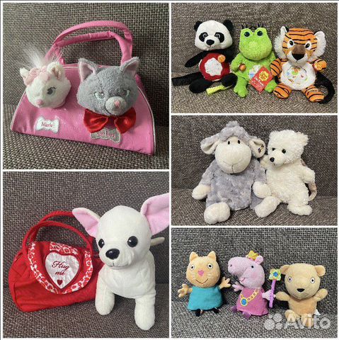 Мягкая игрушка- рюкзак Детская сумочка - игрушка