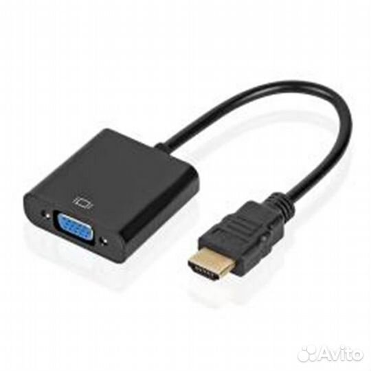 Адаптер VGA to hdmi Переходник конвертер hdmi vga
