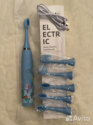 Sonic elektric зубная щетка детская