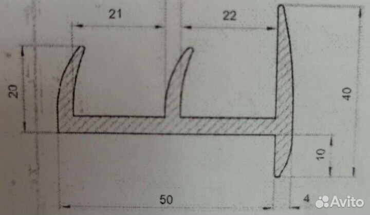 Уплотнитель для фургонов