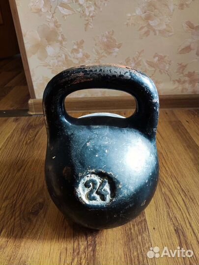 Гиря 24 кг СССР