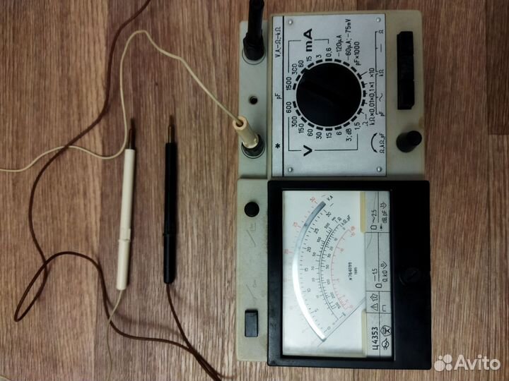 Тестер мультиметр СССР