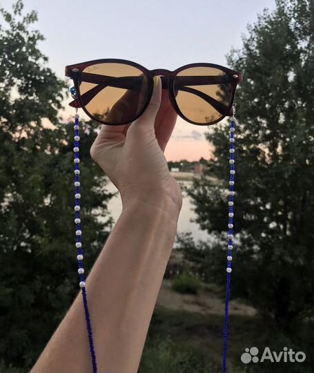 Цепочка для очков холдер держатель цепь для очков