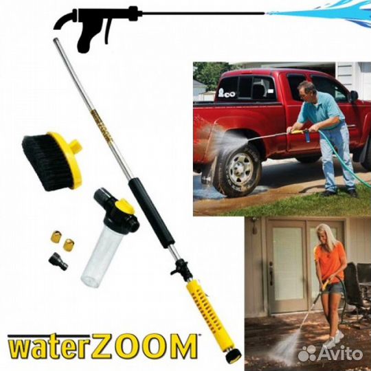 Мини-мойка высокого давления, насадка на шланг