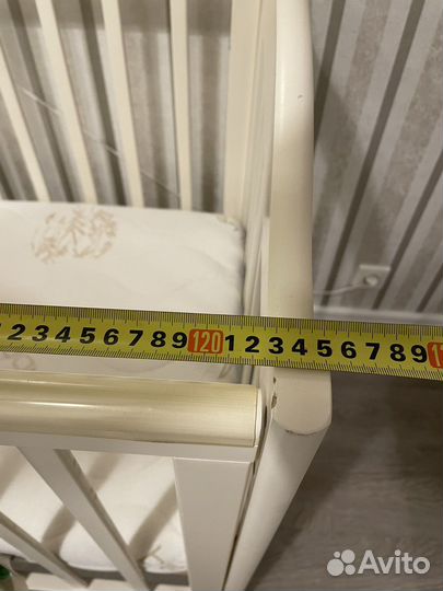 Детская кроватка 125/65 Лель с матрасом