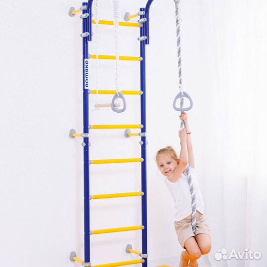 Шведская стенка синяя слива