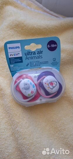 Соска пустышка avent 6-18