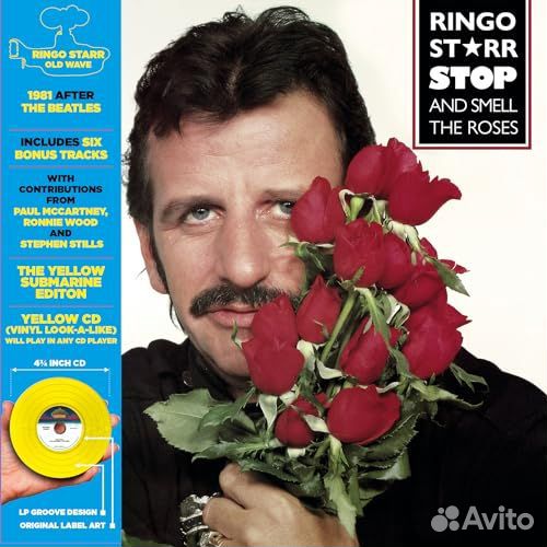 Ringo Starr of the Beatles - Stop & Smell the Rose
