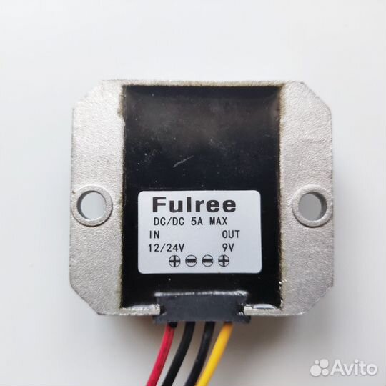 DC-DC модуль 24V/12V до 9V 5A