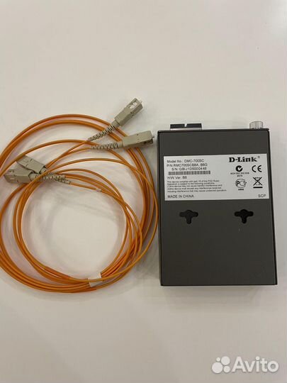 Медиаконвертор D-Link DMC-700SC