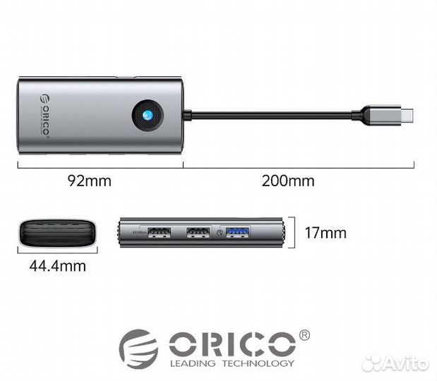 Док-станция с USB Type-C, Orico