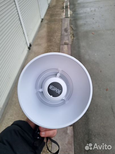 Громкоговоритель рупор мегафон портативный 30w Акб