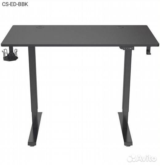 Компьютерный стол cactus ED для дома и офиса Чёрны