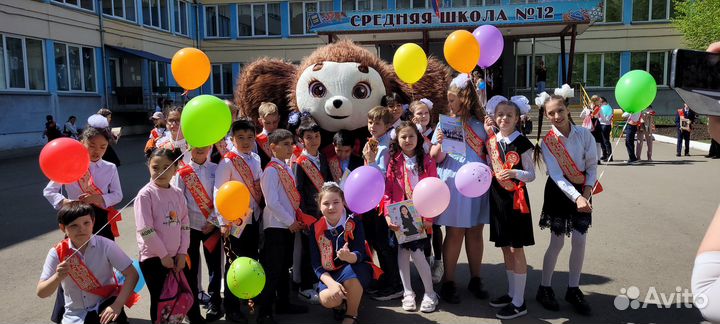 Поздравление от 2м Чебурашки Аниматор