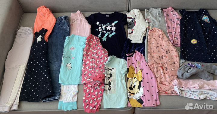 Детская одежда пакетом для девочек