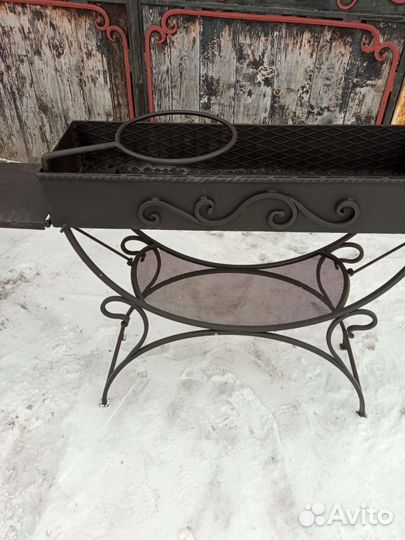 Мангал с 2 столиками