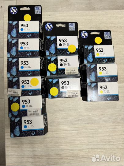 Картриджи HP953 F6U12AE / F6U13AE / LOS58AE