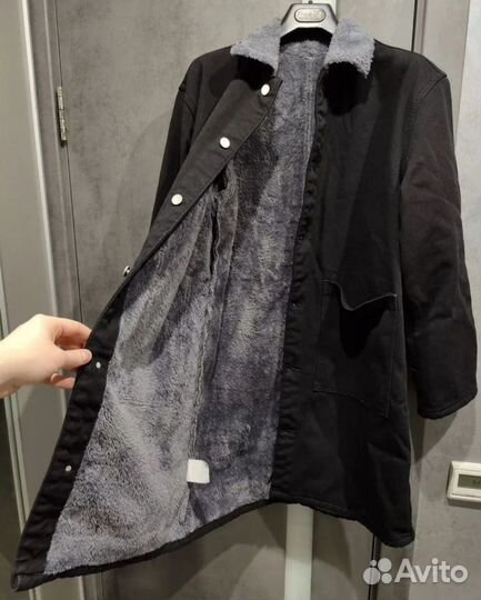 Пальто муское с мехом