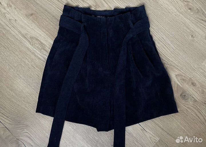 Шорты zara вельветовые S