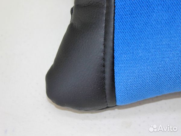 Подушка на подголовник экокожа, алькантара цвет