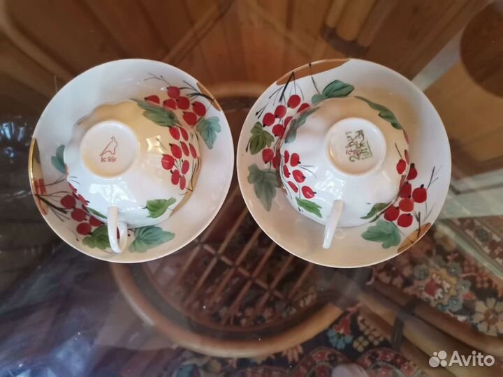 Чайная пара Дулево СССР 60г