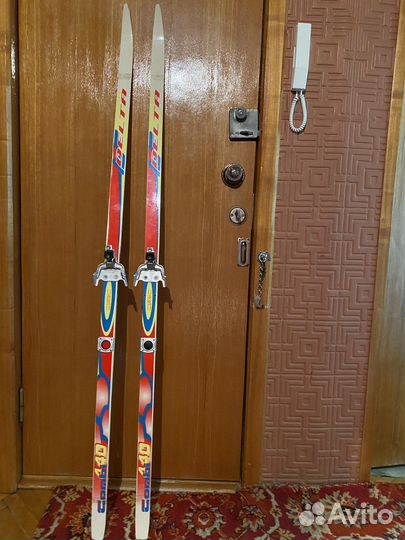 Лыжи беговые детские пластик 170см