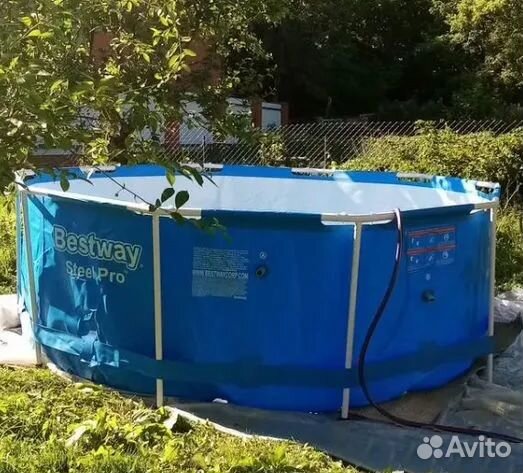 Каркасный бассейн intex bastway