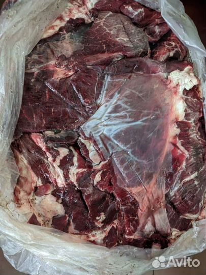 Рубец говяжий и мясо для собак