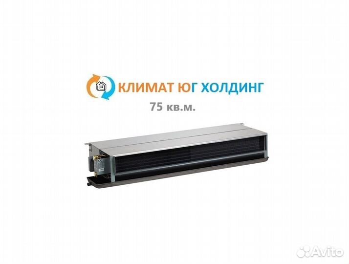 Фанкойл канальный двухтрубный Kentatsu