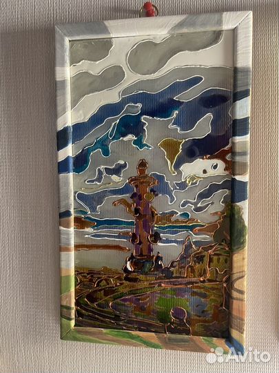 Картина на стекле