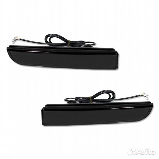 Светящиеся катафоты заднего бампера Lancer 10